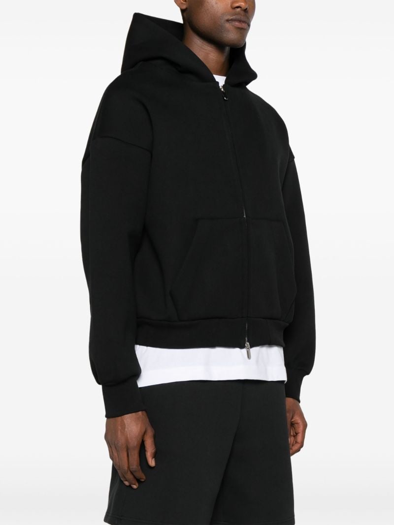 Black V2 Zip-up Hoodie