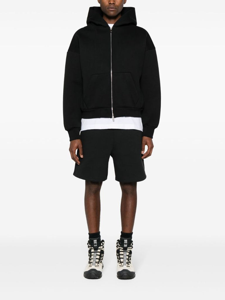 Black V2 Zip-up Hoodie