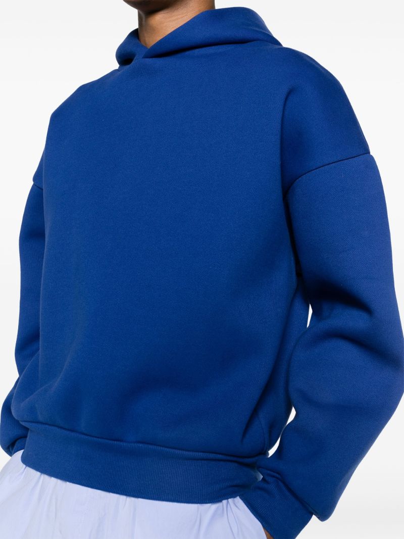Blue V2 Drop-shoulder Hoodie
