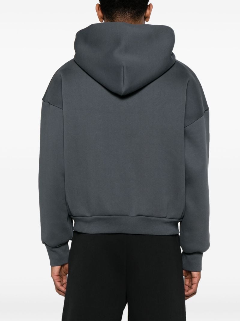 Blue V2 Drop-shoulder Hoodie
