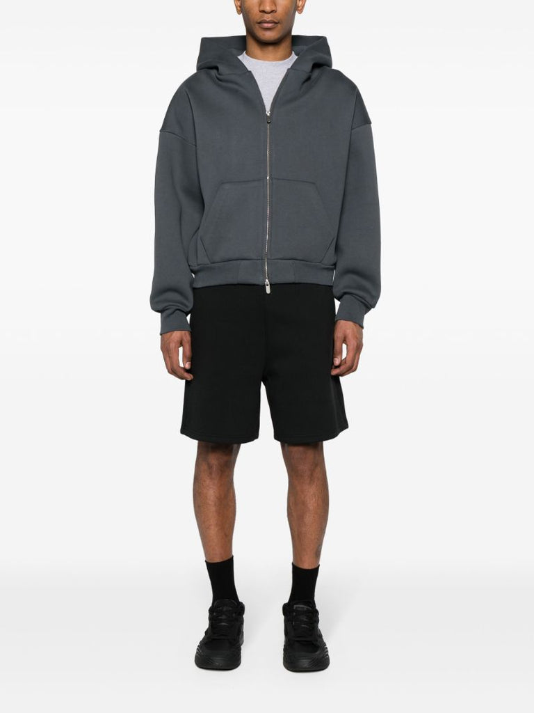 Blue V2 Drop-shoulder Hoodie