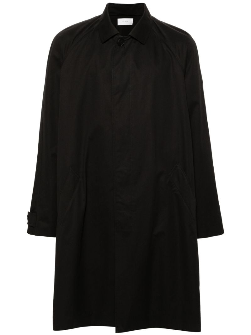 Black Clayton Single-breasted Coat