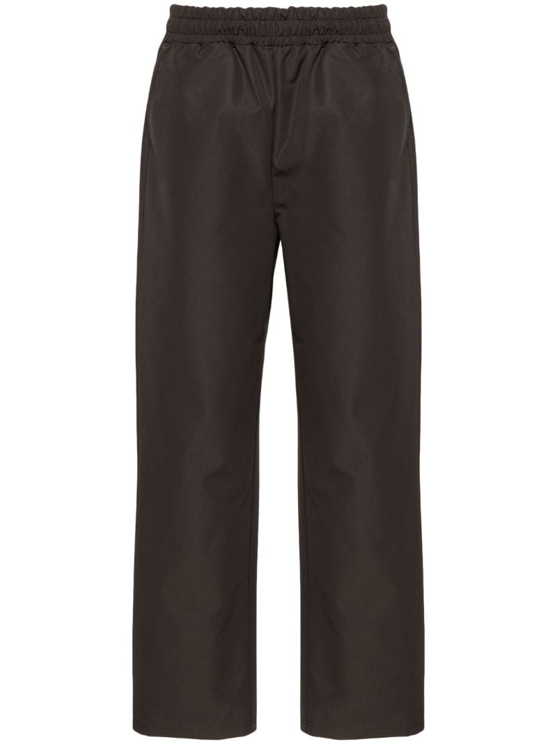 Brown Stacks Straight Leg Trousers
