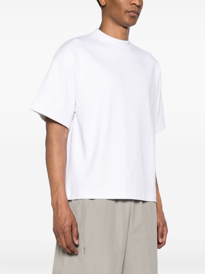 White Cotton Jersey T-shirt