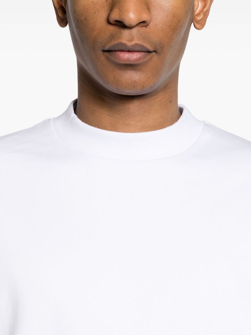White Cotton Jersey T-shirt