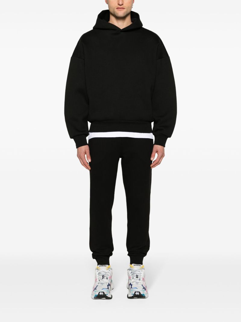 Black V2 Cotton Hoodie