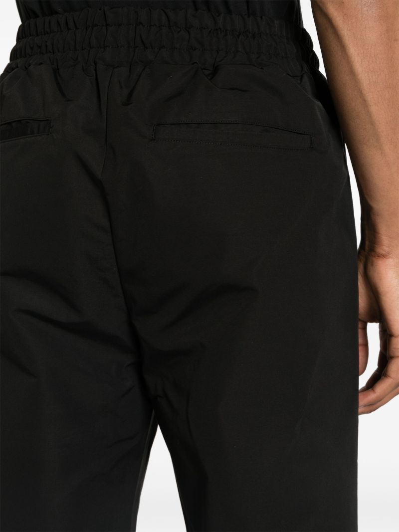 Black Stacks Straight Leg Trousers