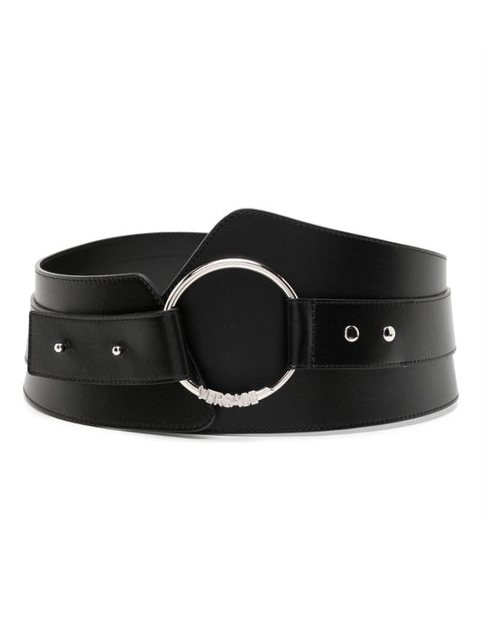 Black Medusa Heritage Leather Belt