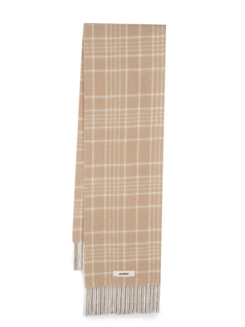Neutral L'Ã_x0083_Â©charpe Carro Scarf