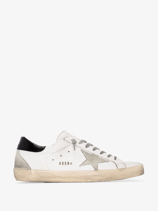 White Super-star Leather Sneakers