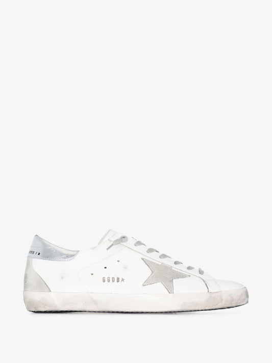White Super-star Leather Sneakers