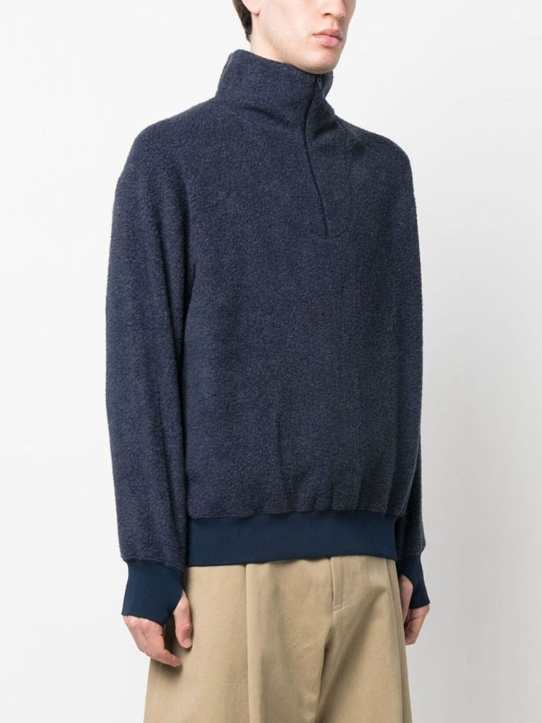 Blue Fleece Sweater