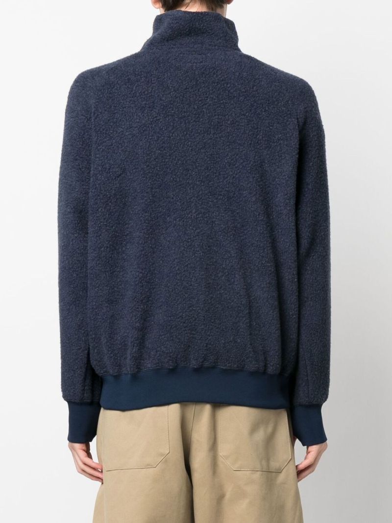 Blue Fleece Sweater