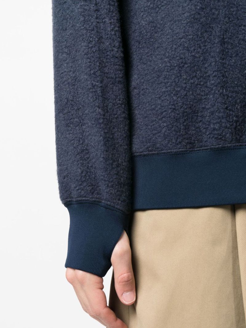 Blue Fleece Sweater