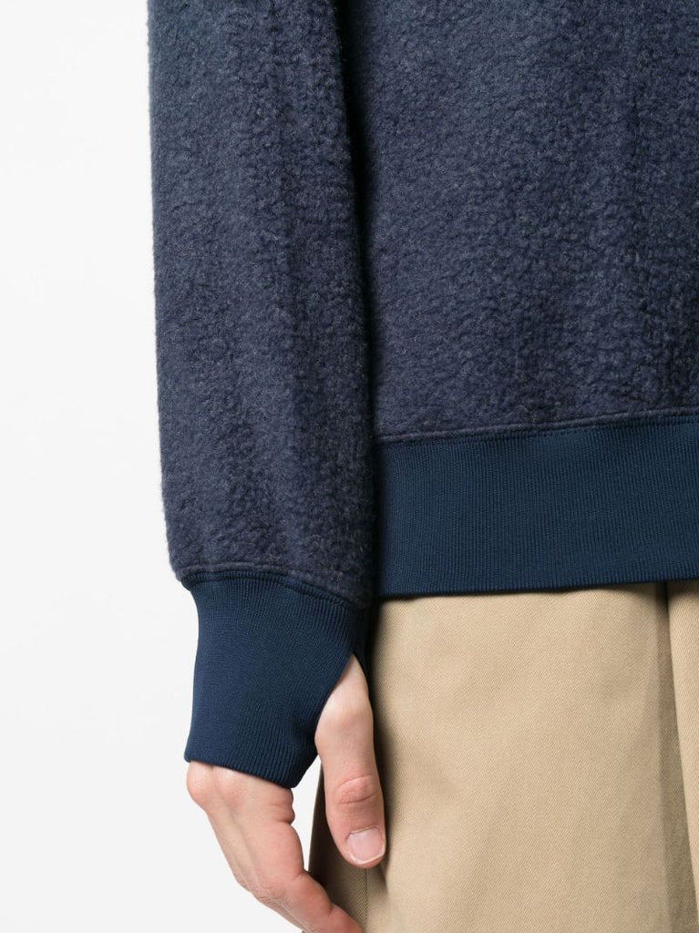 Blue Fleece Sweater