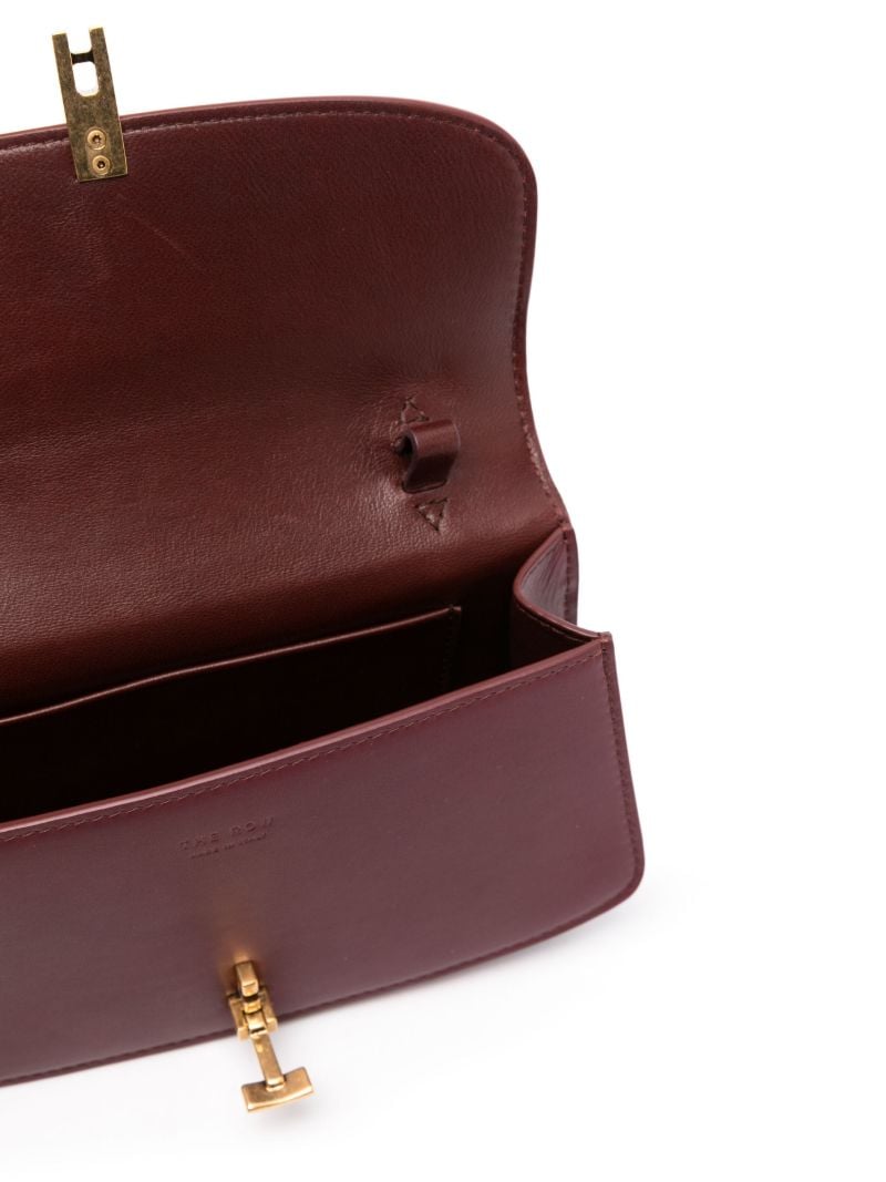 Red E/w Sofia Leather Cross Body Bag