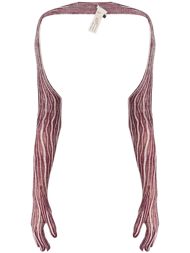 Purple Cactus Knitted Sleeves