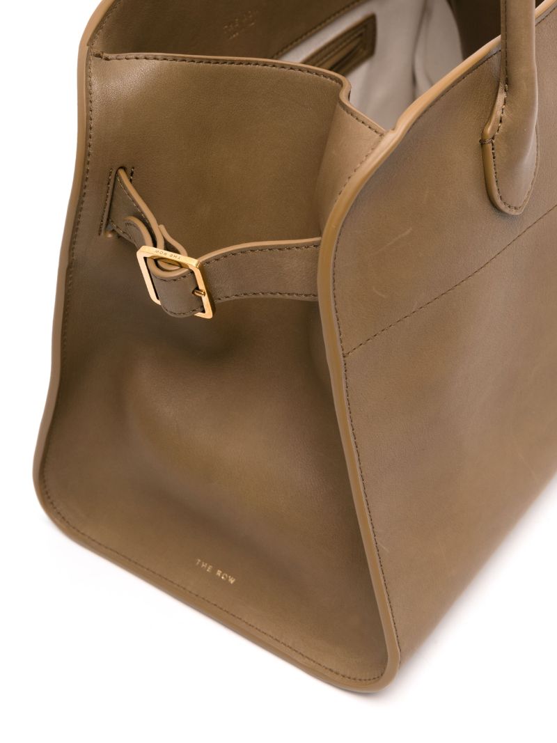 Brown Soft Margaux Leather Tote Bag