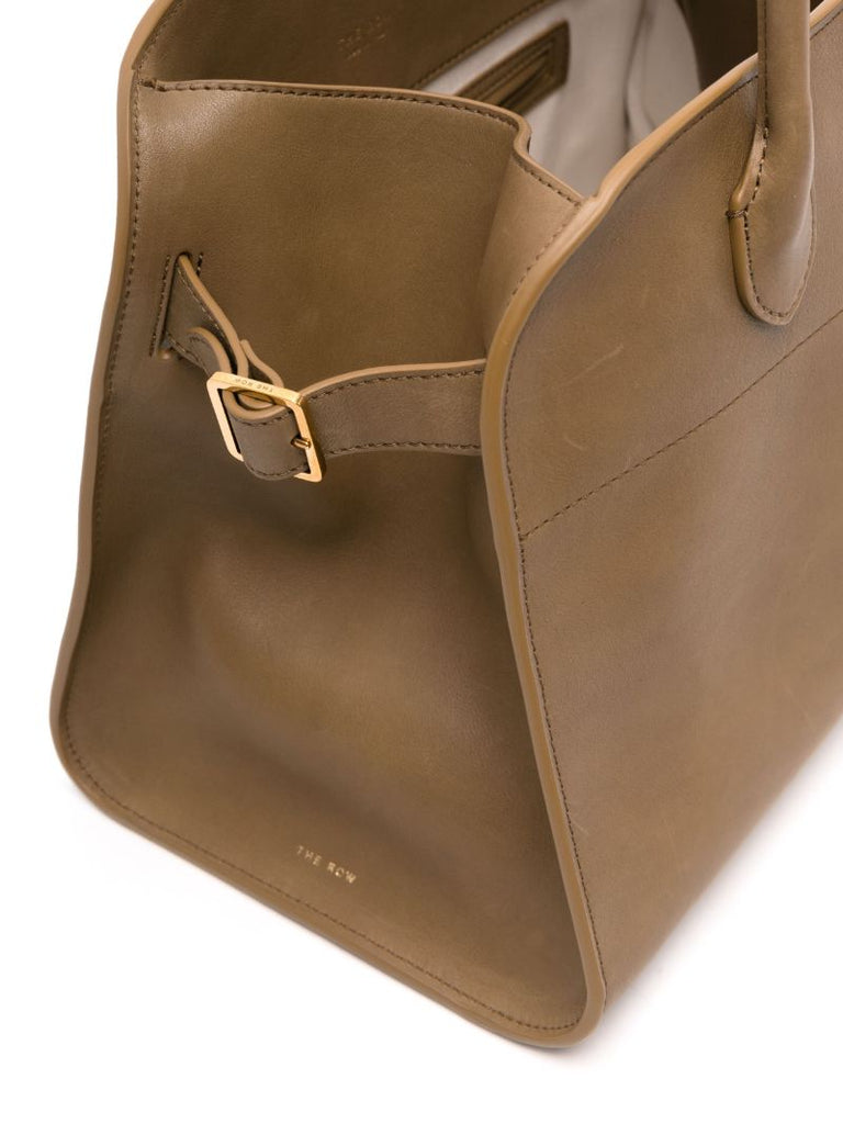 Brown Soft Margaux Leather Tote Bag