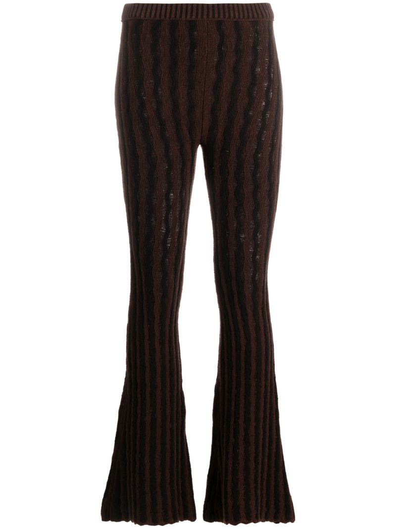 Brown Cactus Knit Trousers