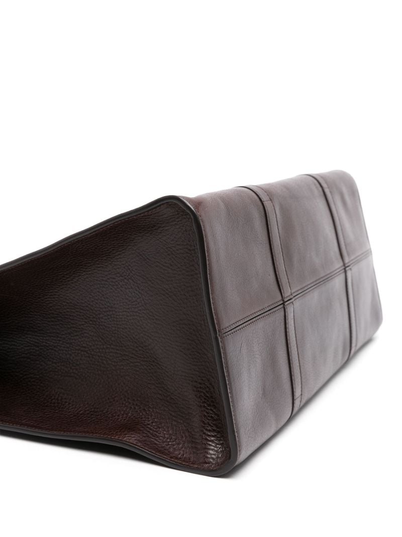 Brown Ben Leather Tote Bag