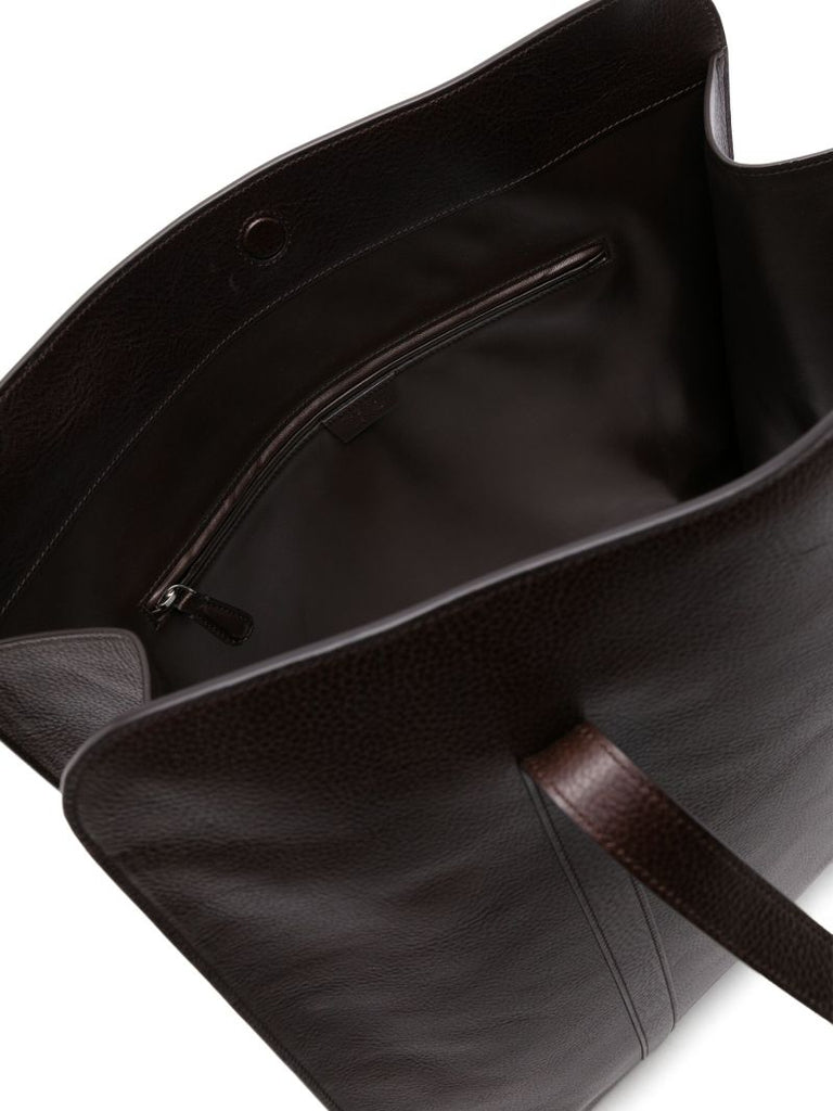 Brown Ben Leather Tote Bag