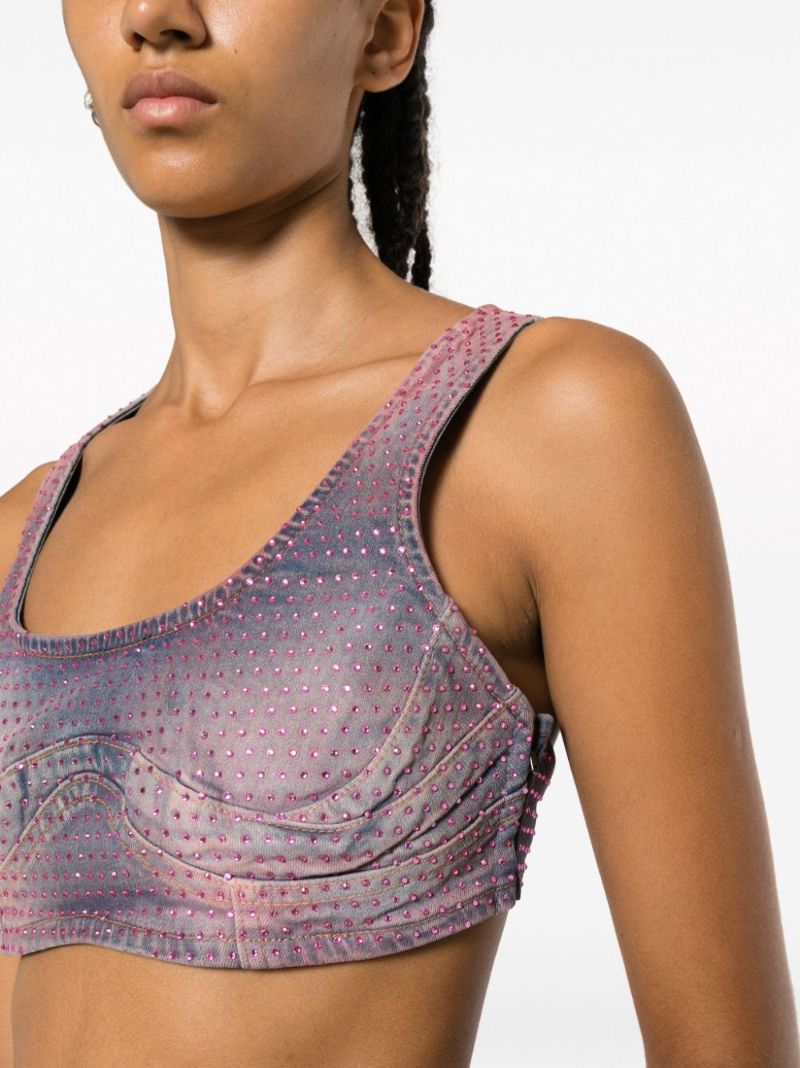 Pink De-toppy-fsd Cropped Top