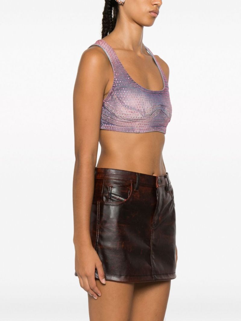Pink De-toppy-fsd Cropped Top