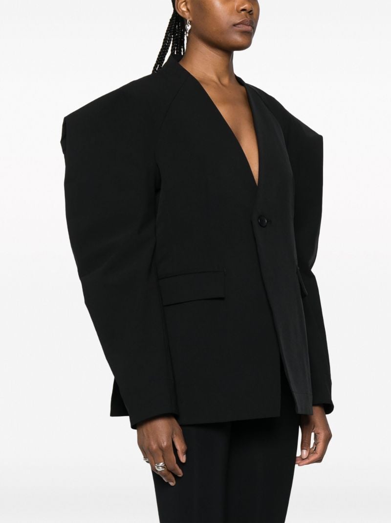 Black Canopy Blazer