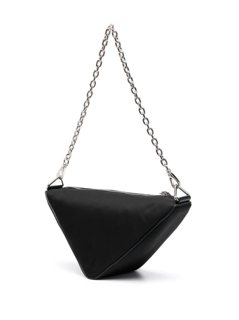 Black Triangle Shoulder Bag