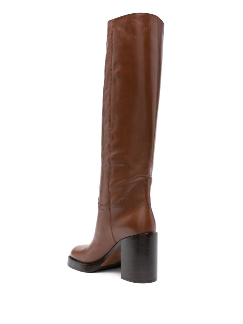 Brown 90 Leather Boots