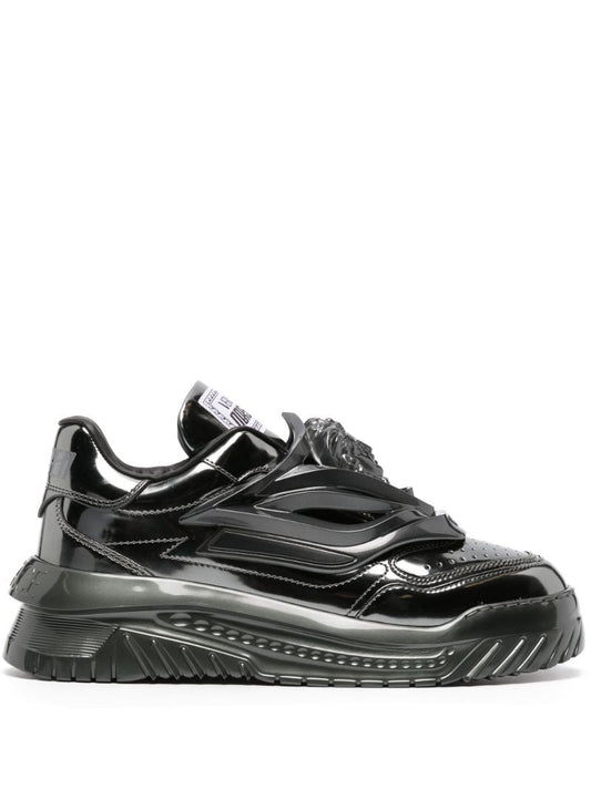 Black Odissea Leather Sneakers