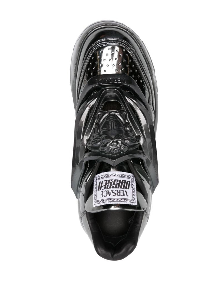 Black Odissea Leather Sneakers