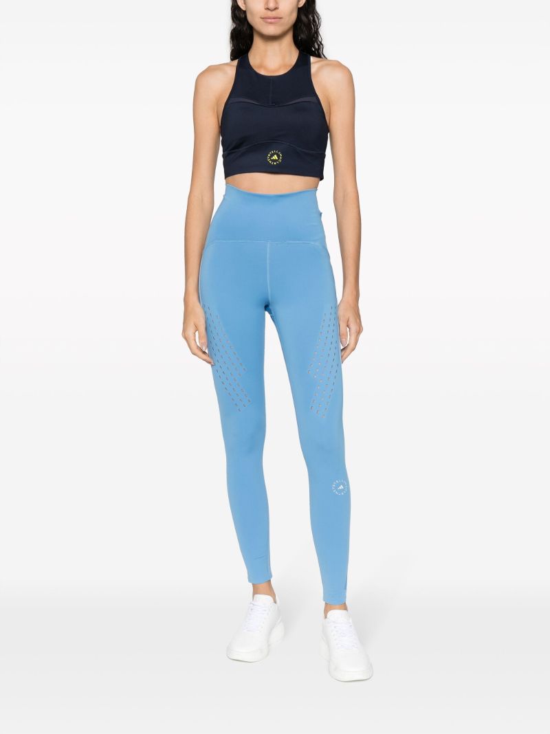 Black Cut-out Training Sports Bra