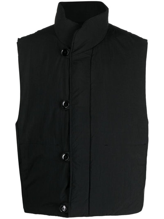Black Padded Gilet