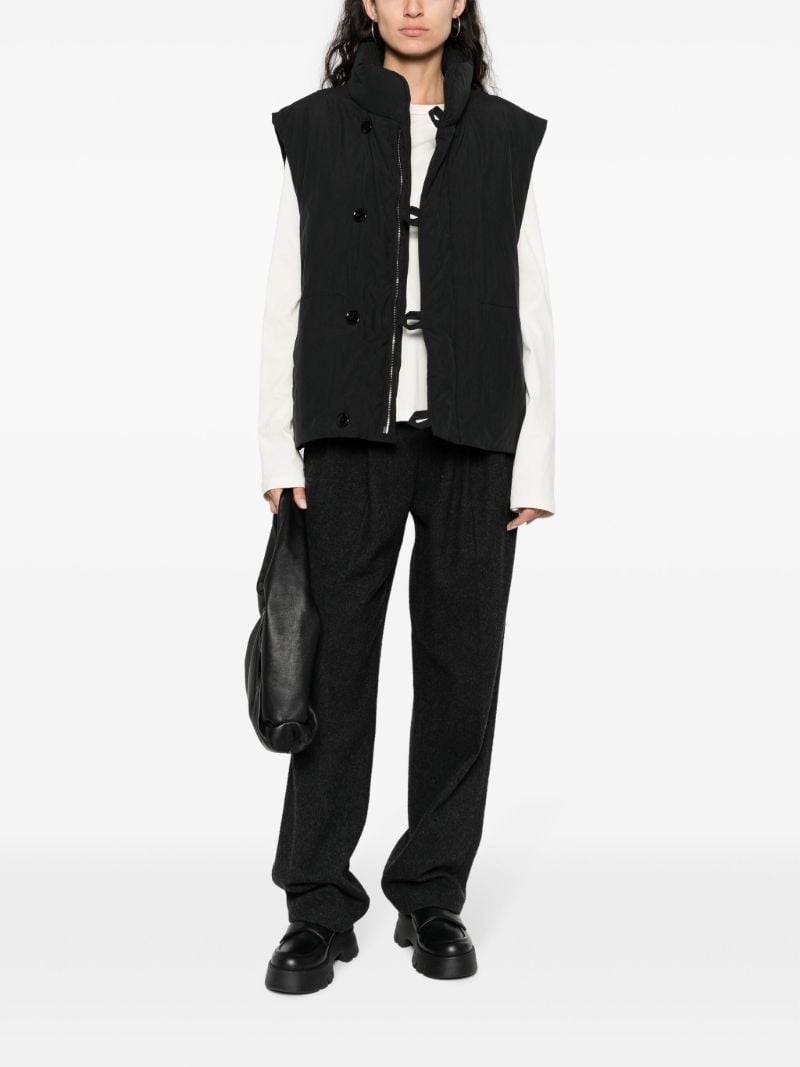 Black Padded Gilet
