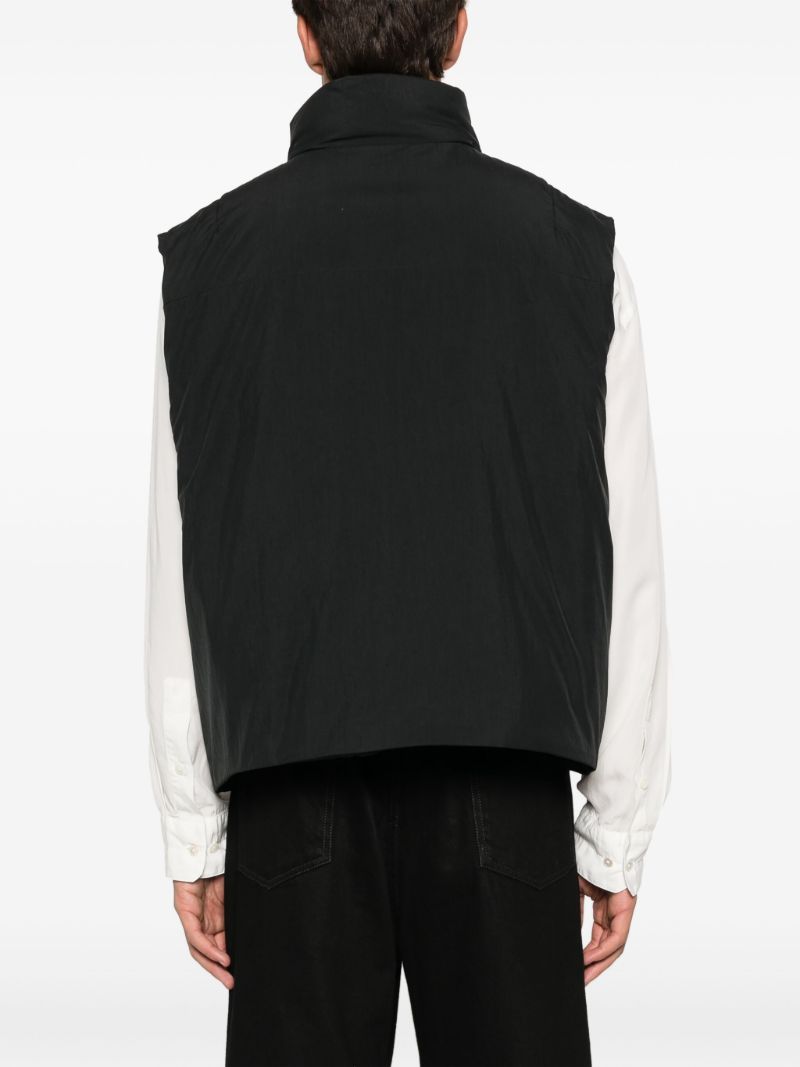 Black Padded Gilet