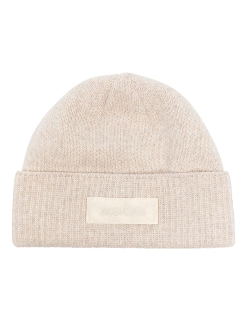 Neutral Le Bonnet Wool Beanie