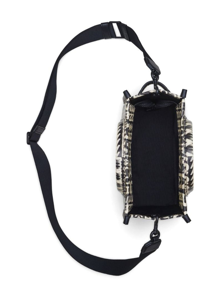 Black the Small Monogram-lenticular Tote Bag