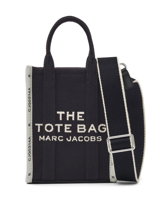 Black the Jacquard Mini Tote Bag