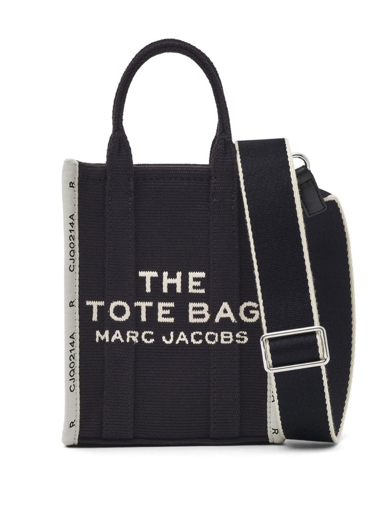 Black the Jacquard Mini Tote Bag