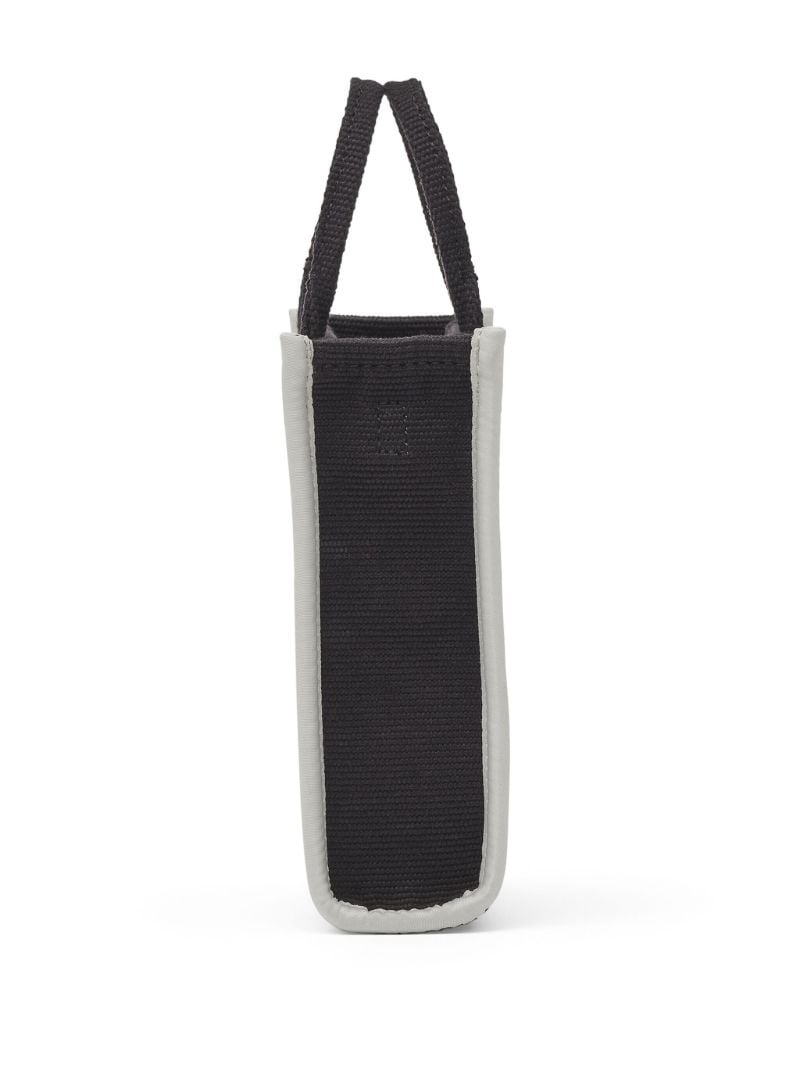 Black the Jacquard Mini Tote Bag