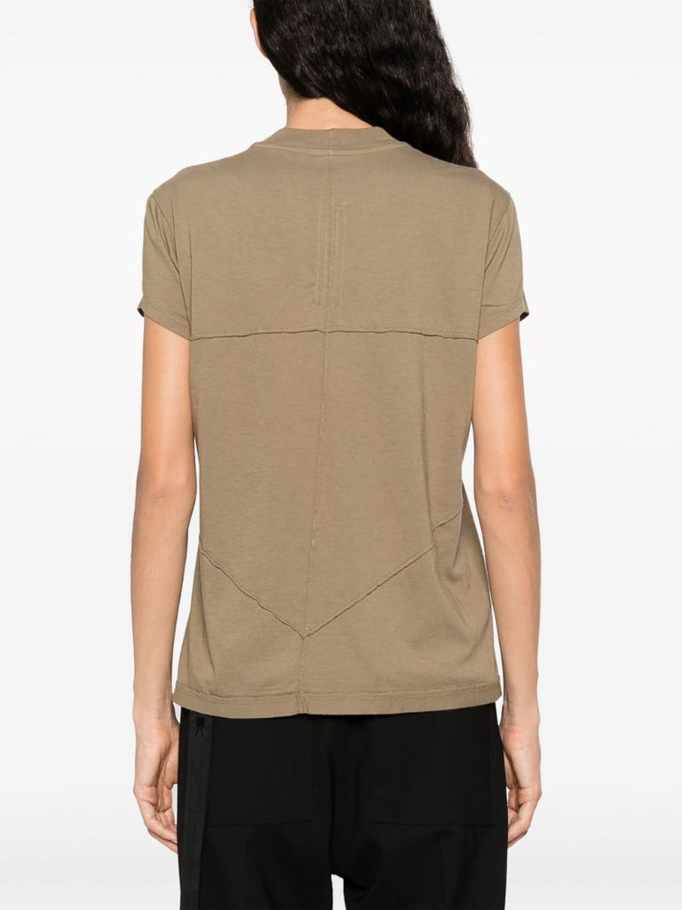 Green Stitch Detailed T-shirt