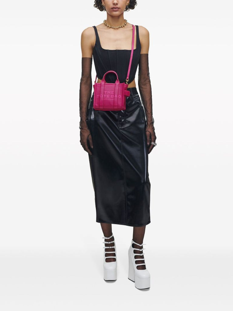 Pink the Leather Mini Tote Bag