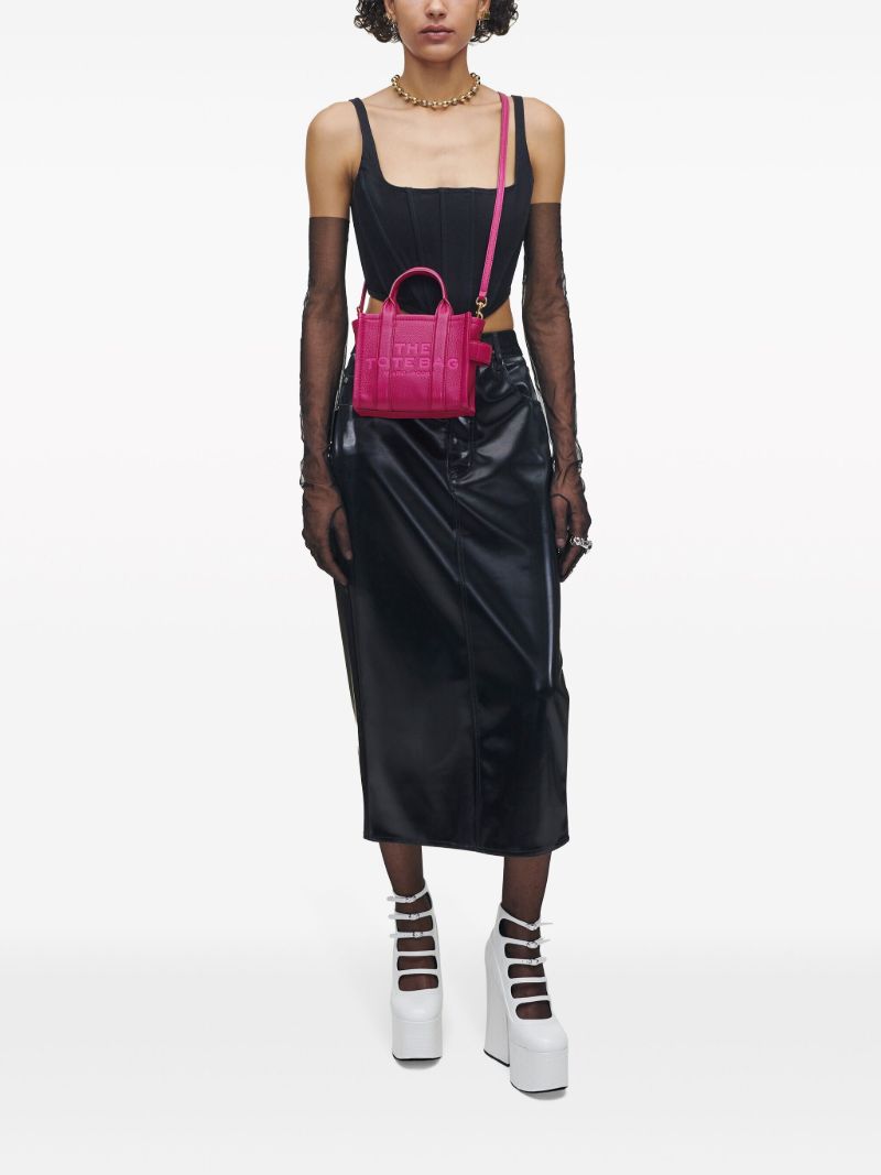 Pink the Leather Mini Tote Bag