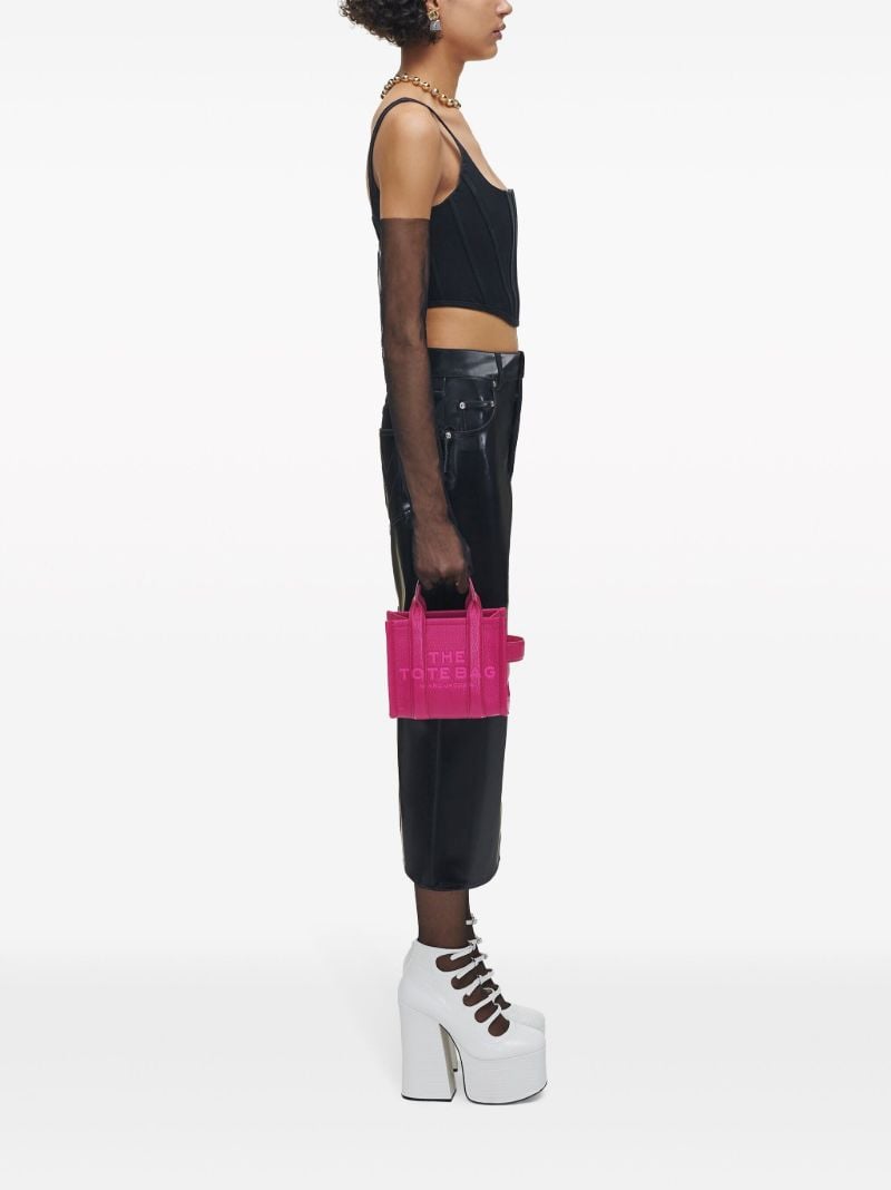 Pink the Leather Mini Tote Bag