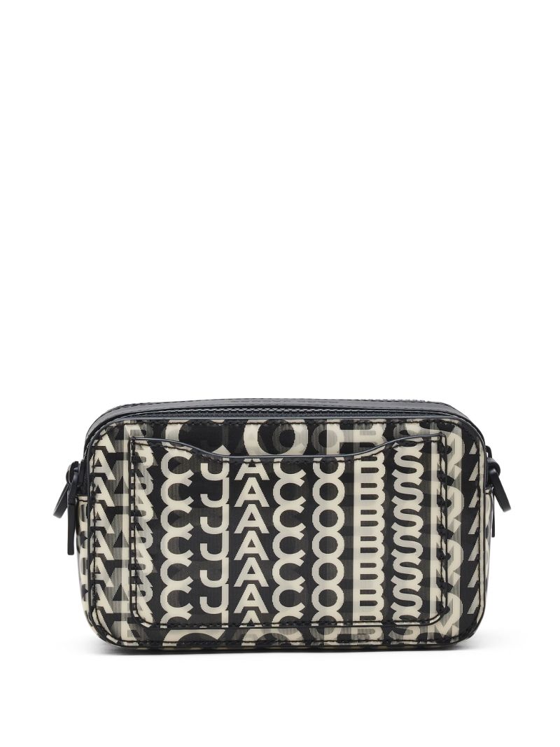 Black the Monogram Lenticular Snapshot Cross Body Bag