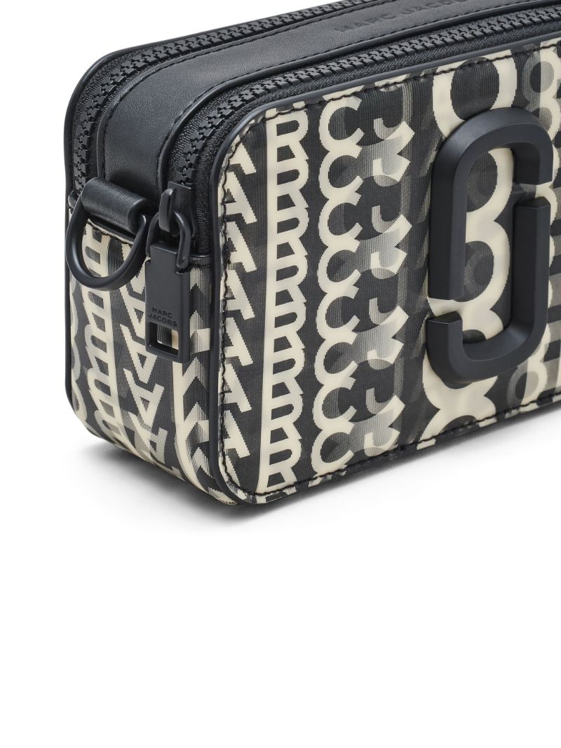 Black the Monogram Lenticular Snapshot Cross Body Bag