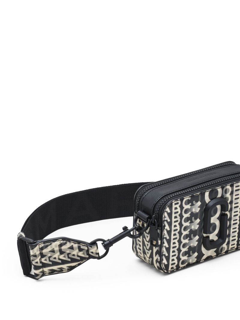 Black the Monogram Lenticular Snapshot Cross Body Bag