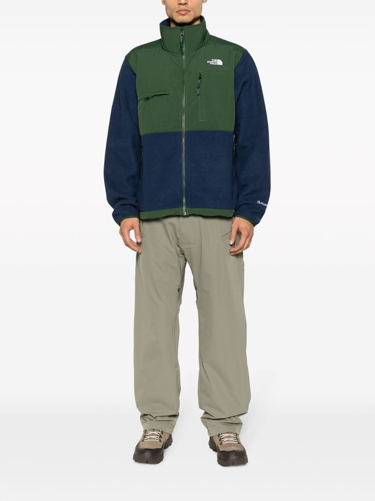Blue Denali Logo-print Panelled Jacket